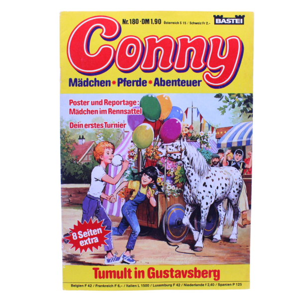 Conny Comic Nr. 180 1983 Bastei kaufen | Pferde Mädchen Comic Klassiker | hoppla-stuff.de